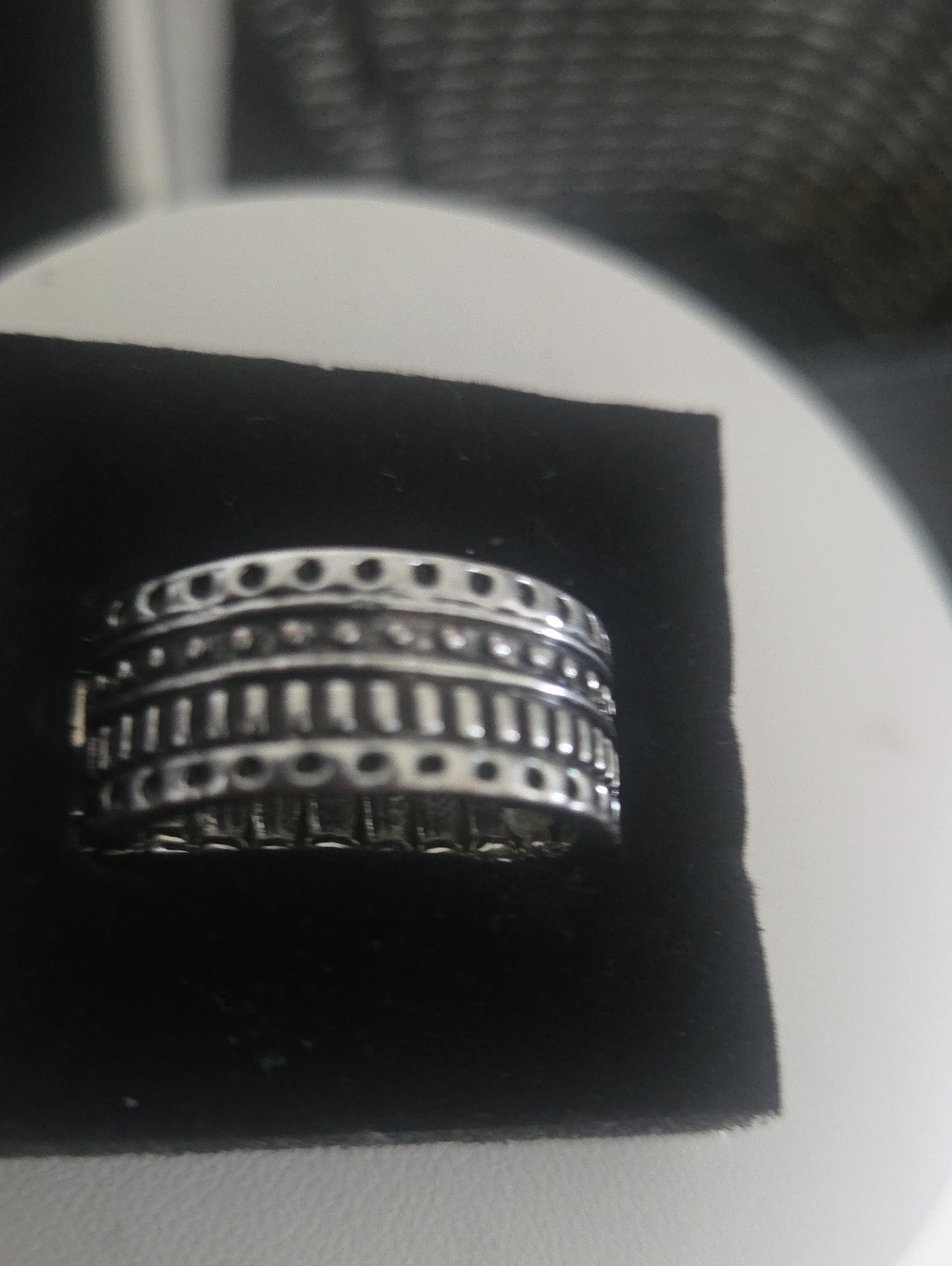 Paparazzi Roughin It Silver Ring NWT